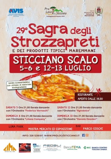Strozzapreti pasta and Maremma traditional products festival